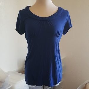 3/$10 Banana Republic royal blue tee shirt